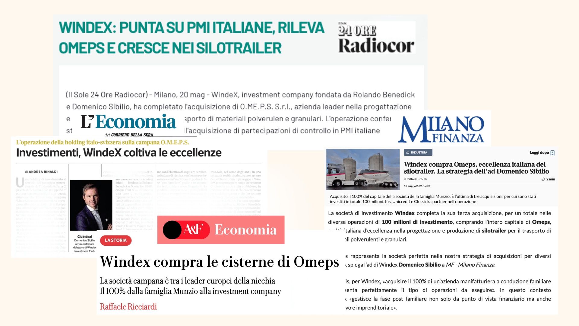 Windex compra Omeps